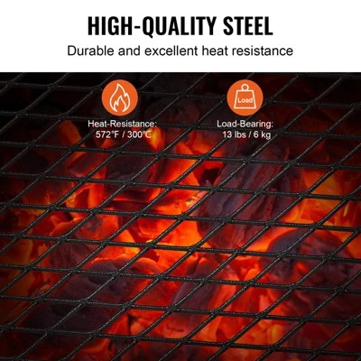 VEVOR Folding Campfire Grill, Heavy Duty Steel Mesh Grate, 18" Portable Camping Grates Over Fire Pit, Camp Fire Cooking Equipment 3 VEVOR Folding Campfire Grill, Heavy Duty Steel Mesh Grate, 18" Portable Camping Grates Over Fire Pit, Camp Fire Cooking Equipment - Image 3