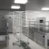 VEVOR Bun Pan Rack, 20-Tier Commercial Bakery Racks With Brake Wheels, Aluminum Racking Trolley Storage For Half & Full Sheet, 26"L X 20.4"W X 70"H