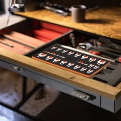 VEVOR Crowfoot Wrench Set, 3/8" Drive 20-Piece Crows Foot Wrench Set With 2 Extension Bars And EVA Tool Organizer, Silver