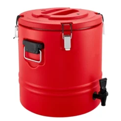 VEVOR Insulated Beverage Dispenser, 8 Gal/30.3L Thermal Hot And Cold Drink Server Dispenser With Spigot, Food-Grade Cooler Jug, Red -Aesthtic Interiors GUEST 05559e3c 059d 416e bdee e777ac875aff