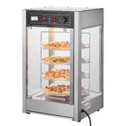 VEVOR Commercial Food Warmer Display For 14" Pizza, 4-Tier Pizza Warmer With Rotary Steam Heating, 86℉~185℉ Temperature Control And Temp Display -Aesthtic Interiors GUEST 058f3ec2 f638 4733 b906 a6e79f470374