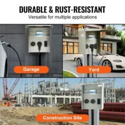 VEVOR Temporary Power Outlet Panel, 125/250V, RV Power Outlet Box With A 20/30/50 Amp Receptacle Installed, Gray -Aesthtic Interiors GUEST 05bfc14c 49c6 498b aa1e 5cfb21067fe7