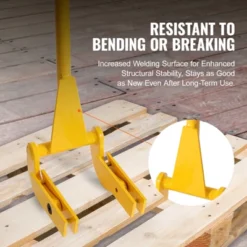 VEVOR Pallet Buster, 41-Inch Handle, 2000 Lbs Weight Capacity, Q235 Carbon Steel, Heavy Duty Deck Wrecker Demolition Wood Pallet Tool, Yellow -Aesthtic Interiors GUEST 0723eddd 2f8c 4852 b9ba d5580ee440b8