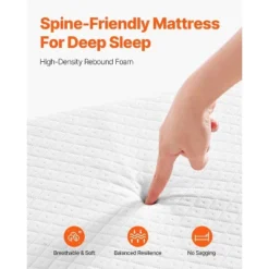 VEVOR Rollaway Bed, 31 In X 75 In Folding Bed With 4 In Mattress, Twin Size Foldable Bed With Sturdy Metal Frame & Memory Foam Mattress -Aesthtic Interiors GUEST 08630281 592e 42e6 9a94 321fb89d36da