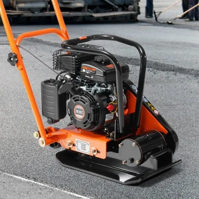 VEVOR Plate Compactor, 2.8 HP 98CC Gas Engine 5,250 RPM, 1,920 Lbs Force Vibratory Compaction Tamper With 18.7 X 11.8 Inch Plate For Walkways, Black 1 VEVOR Plate Compactor, 2.8 HP 98CC Gas Engine 5,250 RPM, 1,920 Lbs Force Vibratory Compaction Tamper With 18.7 X 11.8 Inch Plate For Walkways, Black