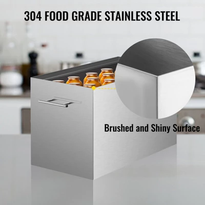 VEVOR Water Bath Canner, 15 Quart Stove Top Canner Pot, Boiling Water Canners With 2 Canning Racks, 304 Food Grade Stainless Steel Stock Pot, Silver 5 VEVOR Water Bath Canner, 15 Quart Stove Top Canner Pot, Boiling Water Canners With 2 Canning Racks, 304 Food Grade Stainless Steel Stock Pot, Silver - Image 5