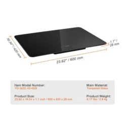 VEVOR Electric Warming Tray, Food Warming Trays For Buffet, Warming Trays With Adjustable Temperature Control, Portable Tempered Glass Food Warmer 14 VEVOR Electric Warming Tray, Food Warming Trays For Buffet, Warming Trays With Adjustable Temperature Control, Portable Tempered Glass Food Warmer -Aesthtic Interiors GUEST 0b99e45b 493d 49c5 ad95 717f941231c7