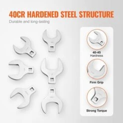 VEVOR Crowfoot Wrench Set, 1/2" Drive 14-Piece SAE (1-1/16" - 2") Crows Foot Wrench Set With Storage Tray, 40CR Material With Laser Etched Sizing 10 VEVOR Crowfoot Wrench Set, 1/2" Drive 14-Piece SAE (1-1/16" - 2") Crows Foot Wrench Set With Storage Tray, 40CR Material With Laser Etched Sizing -Aesthtic Interiors GUEST 0b9a1f82 3a9f 4182 a97a 7a6818bbdb7c