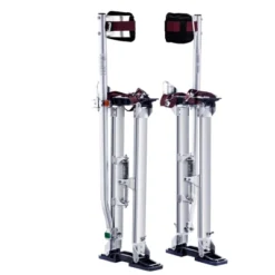 VEVOR Drywall Stilts, 24''-40'' Adjustable Aluminum Tool Stilts With Protective Knee Pads, Non-slip Work Stilts For Sheetrock Painting, Silver -Aesthtic Interiors GUEST 0c4b51ba 3066 471e b52c bbfa0dd35c02