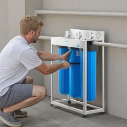 VEVOR Whole House Water Filter Replacement Cartridge, 4.5" X 20" Polypropylene Sediment Filter For 3-Stage Whole Home Water Filtration System, White