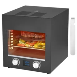 VEVOR Electric Steak Grill, 1800W Smokeless Infrared Electric Broiler, 1450°F Stainless Steel Steak Cooker With 6-Tier Adjustable Rack, Black -Aesthtic Interiors GUEST 0eb34670 9bda 465e 8267 e12b68722140