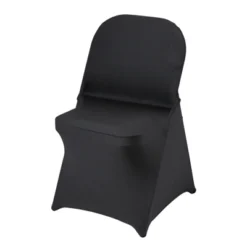 VEVOR Stretch Spandex Folding Chair Covers, Universal Fitted Chair Cover, Removable Washable Protective Slipcovers, (50PCS Black) -Aesthtic Interiors GUEST 0f986bfd 1979 4779 95ad d56e46d04d5a