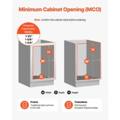 VEVOR Pullout Trash Can For Kitchen Cabinets, 35 QT Garbage Waste Recycling Bin, Under Mount Waste Container, Gray -Aesthtic Interiors GUEST 11673e32 d8da 434c 953a 3ea86095ee48