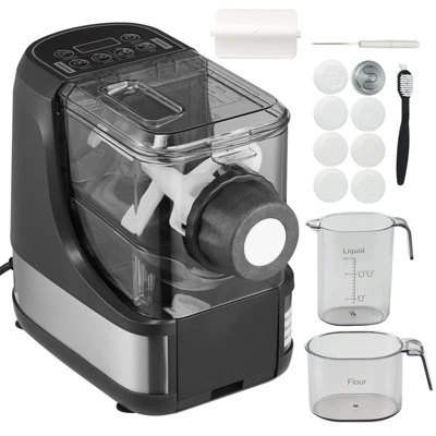 VEVOR Electric Pasta Maker, 150W Automatic Noodle Maker Machine With 8 Pasta Shapes, 4 Intelligent Modes, 500g Flour Capacity, Black 8 VEVOR Electric Pasta Maker, 150W Automatic Noodle Maker Machine With 8 Pasta Shapes, 4 Intelligent Modes, 500g Flour Capacity, Black - Image 8