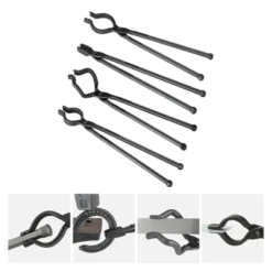 VEVOR Blacksmith Tongs, 18” 4 PCS, V-Bit Bolt Tongs, Wolf Jaw Tongs, Z V-Bit Tongs And Gripping Tongs, Carbon Steel Forge Tongs With A3 Steel Rivets 15 VEVOR Blacksmith Tongs, 18” 4 PCS, V-Bit Bolt Tongs, Wolf Jaw Tongs, Z V-Bit Tongs And Gripping Tongs, Carbon Steel Forge Tongs With A3 Steel Rivets -Aesthtic Interiors GUEST 1442f7e4 b871 42c8 b146 d19ce105d1b9