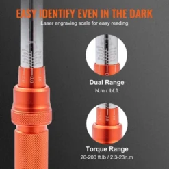 VEVOR Torque Wrench, 1/4-inch Drive Click Torque Wrench 20-200in.lb/3-23n.m, Dual-Direction Adjustable Torque Wrench Set -Aesthtic Interiors GUEST 152423f2 d2b9 4d52 89d6 e36b531723ad