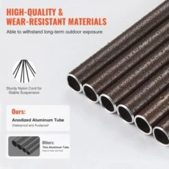 VEVOR Wind Chimes For Outside, 50", Deep Tone Wind Chimes With 6 Tubes, Unique Large Memorial Wind Chimes For Anniversary, Copper Vein -Aesthtic Interiors GUEST 15ed2c2e b962 4f10 8a22 eb540b5ad0e3