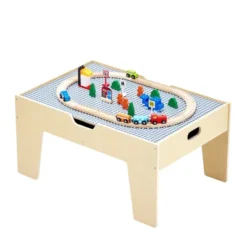 VEVOR Multi-Purpose Activity Play Table, 290 Building Bricks And 30-Piece Wooden Train Set, For Kids Ages 3+, Multicoclor 15 VEVOR Multi-Purpose Activity Play Table, 290 Building Bricks And 30-Piece Wooden Train Set, For Kids Ages 3+, Multicoclor -Aesthtic Interiors GUEST 163fa35f 13b4 41a2 ba5a 0fba2c83b792