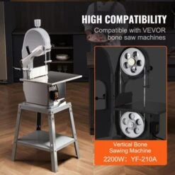 VEVOR Band Saw Blade, 83.5x0.63x0.02 Inch, 5 PCS/Pack Meat Bandsaw Blades For Replacement, Carbon Steel Blade, Silver 10 VEVOR Band Saw Blade, 83.5x0.63x0.02 Inch, 5 PCS/Pack Meat Bandsaw Blades For Replacement, Carbon Steel Blade, Silver -Aesthtic Interiors GUEST 16bbbbe5 789b 443b a736 caeef1a67cc3