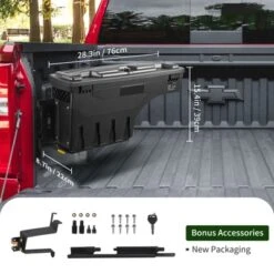 VEVOR Truck Bed Storage Box, Lockable Lid, Waterproof ABS Wheel Well Tool Box 6.6 Gal/20 L, Compatible With Chevrolet Silverado 1500 GMC Sierra 1500 -Aesthtic Interiors GUEST 17816c72 41d9 43f0 a459 b2254278ba28