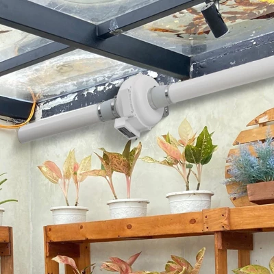 VEVOR 4 To 3.5 Inch Radon Fan Installation Kit, Quiet 260CFM Radon Mitigation Fan System Kit With 2 Couplers, Pressure Indicator, White 1 VEVOR 4 To 3.5 Inch Radon Fan Installation Kit, Quiet 260CFM Radon Mitigation Fan System Kit With 2 Couplers, Pressure Indicator, White