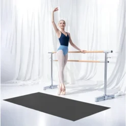 VEVOR Dance Floor, 6.6' X 3' Portable Yoga Mat With Organizer Bag, 1.5 Mm Thick Workout Mats, Non-slip Floor Mats For Practicing At Home, Studios