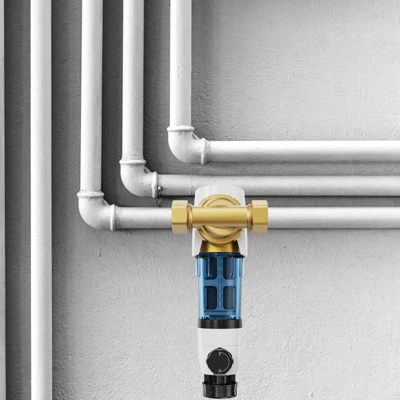 VEVOR Spin Down Filter, 40 Micron Whole House Sediment Filter For Well Water, 3/4" MNPT, 4 T/H High Flow Rate, White 1 VEVOR Spin Down Filter, 40 Micron Whole House Sediment Filter For Well Water, 3/4" MNPT, 4 T/H High Flow Rate, White