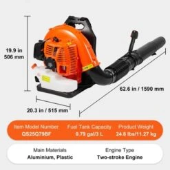 VEVOR Backpack Leaf Blower, 79CC 2-Cycle Gas Leaf Blower With 3L Fuel Tank, 930CFM Air Volume 184MPH Speed, Ideal For Lawn Care, Leaf Cleaning 13 VEVOR Backpack Leaf Blower, 79CC 2-Cycle Gas Leaf Blower With 3L Fuel Tank, 930CFM Air Volume 184MPH Speed, Ideal For Lawn Care, Leaf Cleaning -Aesthtic Interiors GUEST 1fd5ea97 f2c2 4b06 aa1c f8aaef4cbf27