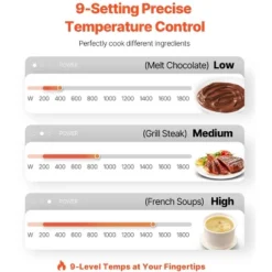 VEVOR Portable Induction Cooktop, 1800W Electric Induction Burner With 9 Temperature Settings, Countertop Induction Hot Plate With 4H Timer -Aesthtic Interiors GUEST 20642178 39d9 47d0 ac70 c1e4d17fe820