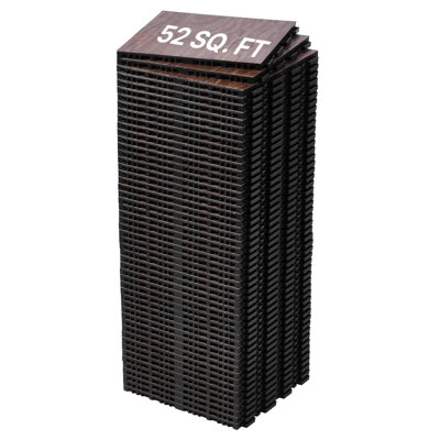 VEVOR Dance Floor Tiles, 12.4 X 12.4 In 52 Piece Interlocking Dance Flooring, Portable Dance Practice Floor With Cushioned Base 8 VEVOR Dance Floor Tiles, 12.4 X 12.4 In 52 Piece Interlocking Dance Flooring, Portable Dance Practice Floor With Cushioned Base - Image 8