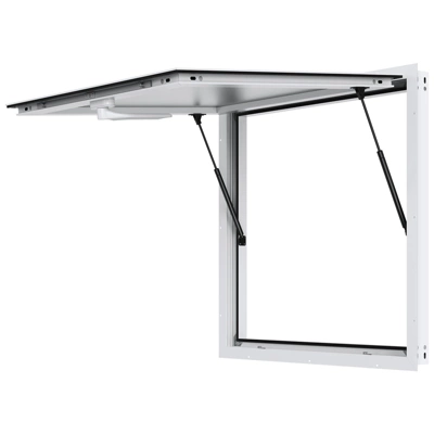 VEVOR Concession Window For Food Truck, 36"x36" Aluminum Alloy Food Truck Service Window, Up To 85 Degrees Stand Serving Window With Awning Door 8 VEVOR Concession Window For Food Truck, 36"x36" Aluminum Alloy Food Truck Service Window, Up To 85 Degrees Stand Serving Window With Awning Door - Image 8