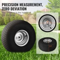 VEVOR Lawn Mower Tires With Rim, 20x8-8" Tubeless Tractor Tires, 2-Pack Tire And Wheel Assembly, S-Turf Pneumatic Tires With 3.5" Offset Hub, Black -Aesthtic Interiors GUEST 22e24fdf 46bf 43e7 a615 190f2702f863