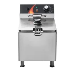 VEVOR Commercial Deep Fryer, 1750W Electric Countertop Fryer With Basket & Height-Adjustable Feet, 12Qt / 11.5L Stainless Steel Single Oil Fryer -Aesthtic Interiors GUEST 23cd4b24 b80d 43b4 a547 764ce025660d