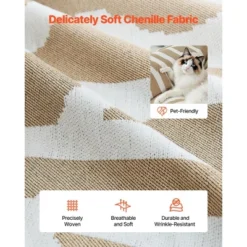 VEVOR Couch Cover, 117.72 X 71.26 Inch Boho Sofa Covers, Anti-Slip Chenille Cushion Protector For Sectional Sofa, Scratch-Resistant, Khaki 9 VEVOR Couch Cover, 117.72 X 71.26 Inch Boho Sofa Covers, Anti-Slip Chenille Cushion Protector For Sectional Sofa, Scratch-Resistant, Khaki -Aesthtic Interiors GUEST 2414ee29 73cf 4e22 879b d447d5c68ad2