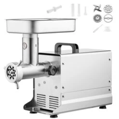 VEVOR Meat Grinder, 7 Lbs/Min Capacity Electric Meat Grinders With Blade, Grinding Plate, Sausage Maker, Stainless Steel Commercial Meat Mincer -Aesthtic Interiors GUEST 25337663 e308 4727 b67a 9ba6a0078fd4