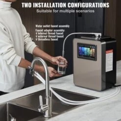 VEVOR Alkaline Water Ionizer Machine, PH 2.5-11.2 Alkaline Acidic Hydrogen Water Purifier, 6 Water Settings Home Filtration System, Up To -850mV ORP 12 VEVOR Alkaline Water Ionizer Machine, PH 2.5-11.2 Alkaline Acidic Hydrogen Water Purifier, 6 Water Settings Home Filtration System, Up To -850mV ORP -Aesthtic Interiors GUEST 2539869a d4eb 4d0a 9e7c e81fa474da99