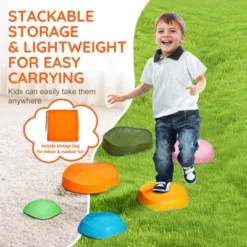 VEVOR Balance Stepping Stones For Kids, 6 PCS, Up To 220 Lbs, Non-Slip Toddlers Sensory Stepping Stones, Toys For Children Aged 3 4 5 6 7 8+ 13 VEVOR Balance Stepping Stones For Kids, 6 PCS, Up To 220 Lbs, Non-Slip Toddlers Sensory Stepping Stones, Toys For Children Aged 3 4 5 6 7 8+ -Aesthtic Interiors GUEST 25764068 f240 405a bed9 f8816da5d7f0