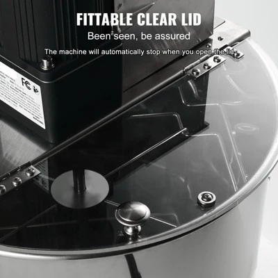 VEVOR Electric Honey Extractor, 4/8 Frames Honey Spinner Extractor, Stainless Steel Beekeeping Extraction, Apiary Centrifuge Equipment 6 VEVOR Electric Honey Extractor, 4/8 Frames Honey Spinner Extractor, Stainless Steel Beekeeping Extraction, Apiary Centrifuge Equipment - Image 6