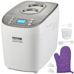 VEVOR Bread Maker, 15-in-1 3LB Dough Machine, Nonstick Ceramic Pan Automatic Breadmaker With Gluten Free Setting, Digital, Programmable -Aesthtic Interiors GUEST 2782dda3 3917 4a7c 8a78 597545e3e061