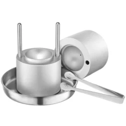 VEVOR Ice Ball Press, 2.1" Ice Ball Maker, Aviation Aluminum Ice Ball Press Kit For 53mm Ice Sphere, Ice Press With Tong And Drip Tray -Aesthtic Interiors GUEST 27f4dade ba6b 401d 8e8c 61aabfc8eb7a