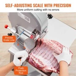 VEVOR Electric Meat Bandsaw, 1500W Stainless Steel Vertical Bone Sawing Machine, Workbeach 19.3" X 15", 0.16-7.9 Inch Cutting Thickness, Silver 11 VEVOR Electric Meat Bandsaw, 1500W Stainless Steel Vertical Bone Sawing Machine, Workbeach 19.3" X 15", 0.16-7.9 Inch Cutting Thickness, Silver -Aesthtic Interiors GUEST 285a4586 79ed 4069 a56a a956e7facf90