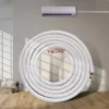 VEVOR 25FT Mini Split Line Set,1/4" & 3/8" O.D Copper Pipes Tubing And Triple-Layer Insulation,for Air Conditioning Or Heating Pump Equipment, White