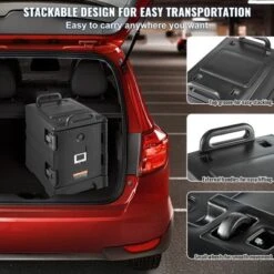 VEVOR Insulated Food Pan Carrier, 81 Qt Hot Box For Catering, Food Box Carrier With Double Buckles, Front Loading Food Warmer With Handles -Aesthtic Interiors GUEST 2c959633 a6d7 4ff4 af43 2e9d4ebc6b78