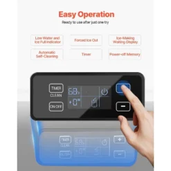 VEVOR Undercounter Built-in Ice Maker, 80 Lbs/Day Under Counter Ice Maker Machine With Reversible Door Stainless Steel,Freestanding Ice Maker,Silver -Aesthtic Interiors GUEST 2d1c8336 bbad 45e5 8d07 97d76d81f591