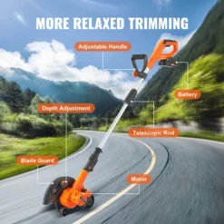 VEVOR Lawn Edger, 20 V Power Edger, 9-inch Blade Edger Lawn Tool With 3-Position Blade Depth,for Lawns, Driveways, Borders, And Sidewalk Edges 12 VEVOR Lawn Edger, 20 V Power Edger, 9-inch Blade Edger Lawn Tool With 3-Position Blade Depth,for Lawns, Driveways, Borders, And Sidewalk Edges -Aesthtic Interiors GUEST 2f3fc382 ea22 4db7 ae9a d958c61e9d31