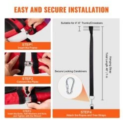 VEVOR Tree Swing, 40 Inch Saucer Swing, 750lbs Weight Capacity, 900D Oxford Fabric Swing Seat With 2 Tree Hanging Straps -Aesthtic Interiors GUEST 2fc49d42 4c0b 422a 9dd6 dfd737b5b6ba