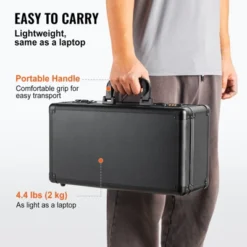 VEVOR Graded Card Storage Box, 4 Slots, Graded Sports Cards Holder Carrying Case, For 120 PSA Graded Cards 84 BGS Cards 96 SGC Cards 428 Top Loaders -Aesthtic Interiors GUEST 33154533 1f3d 499e b68c 94f0f86d8875