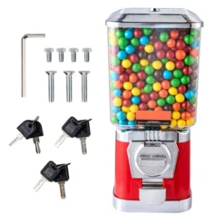 VEVOR Gumball Machine For Kids, 17"H Home Candy Vending Machine, PC Gumball Dispenser, Bubble Gum Machine For Game Stores, Coin Operated Gumball Bank -Aesthtic Interiors GUEST 3427d6b5 3dbe 485d aac4 7bdb93df4a91