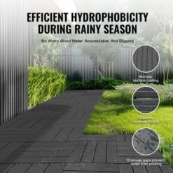 VEVOR Interlocking Deck Tiles, 54 Pack,12"x12" 54 Sq. Ft Plastic Waterproof Outdoor Flooring All Weather Use, Patio Floor Decking Covering Tiles 11 VEVOR Interlocking Deck Tiles, 54 Pack,12"x12" 54 Sq. Ft Plastic Waterproof Outdoor Flooring All Weather Use, Patio Floor Decking Covering Tiles -Aesthtic Interiors GUEST 353ba77f c048 4aee 84ba 21ddfde3619f