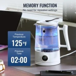 VEVOR Hydrogen Water Pitcher Generator, 1.5 L / 52.8 Oz Large Capacity Hydrogen Generator Water Kettle, SPE And PEM Technology -Aesthtic Interiors GUEST 36676391 c46e 4ac3 b881 e7bf0793973d